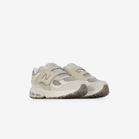 NEW BALANCE 2002R CF BEIGE/JAUNE BÉBÉ