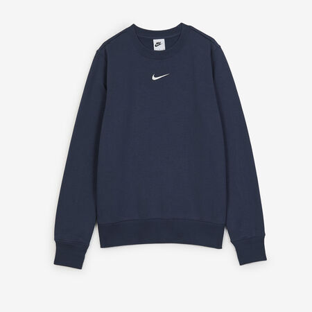 NIKE SWEAT CREW CLUB CENTERED LOGO MARINE DAMES