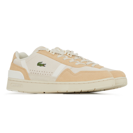 LACOSTE t-clip T-CLIP SUEDE BEIGE FEMME