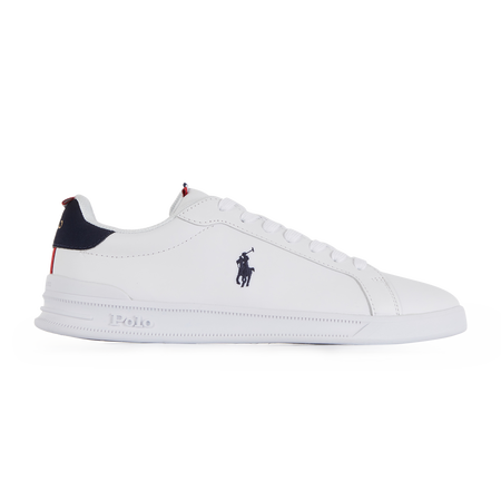 POLO RALPH LAUREN heritage court HERITAGE COURT TAPE BLANC/MARINE HOMME