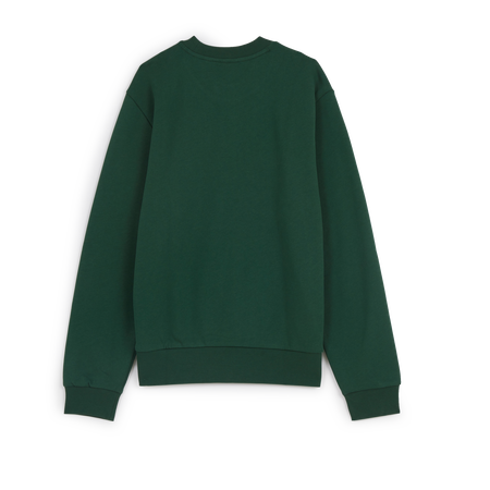 LACOSTE SWEAT CREW CLASSIC LOGO VERT HOMME