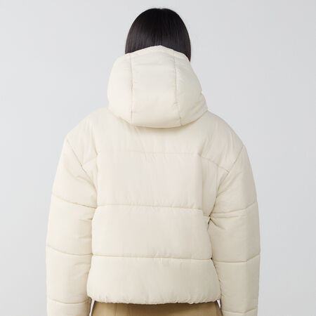 NIKE DOUDOUNE PUFFER BEIGE/BLANC DAMES
