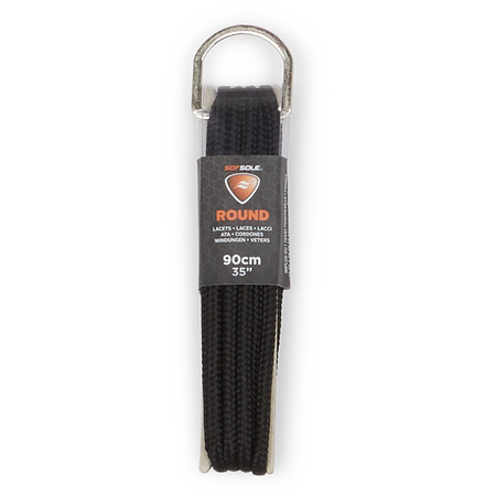 SOFSOLE LACET ROND 90 CM NOIR MIXTE
