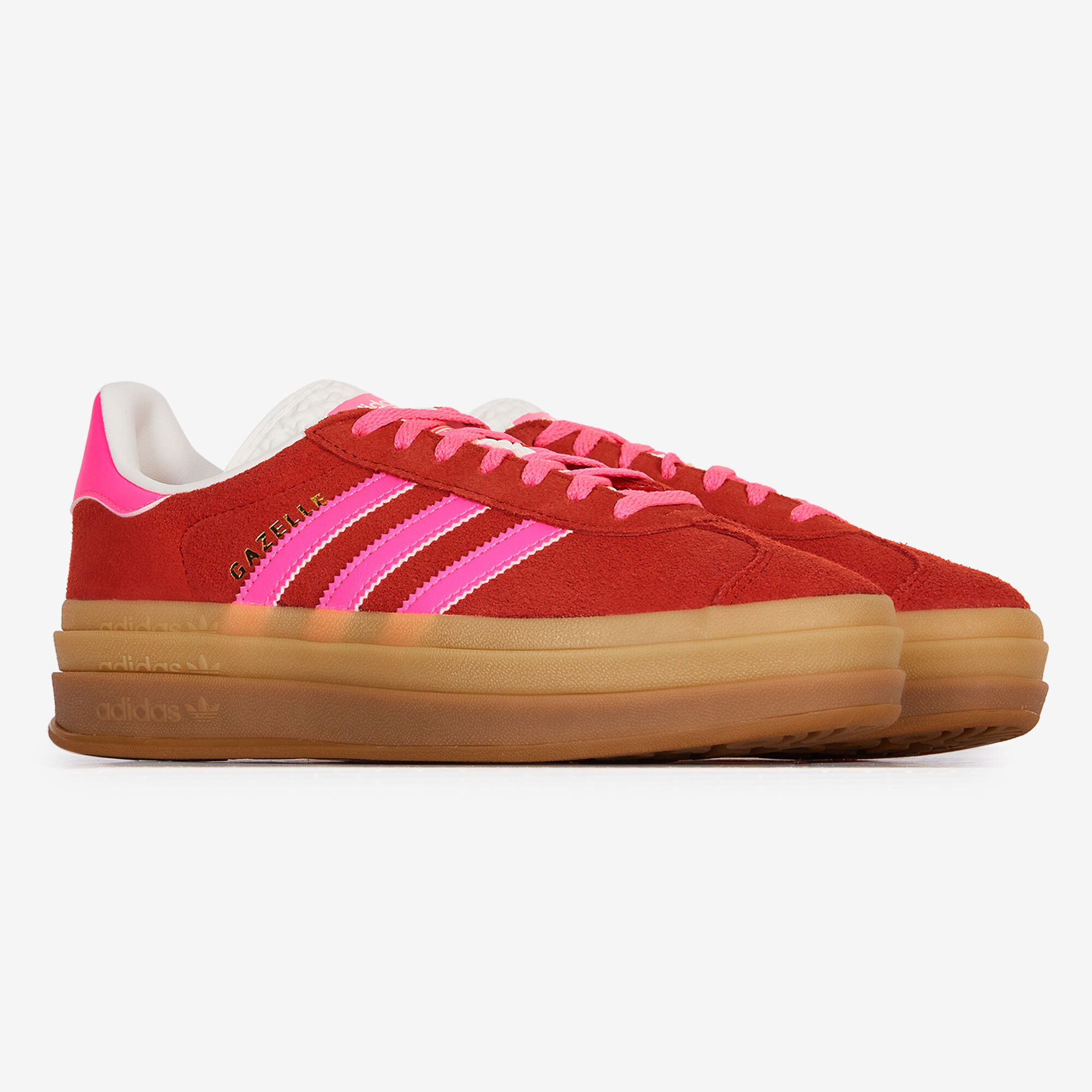 Basket gazelle femme rouge shop