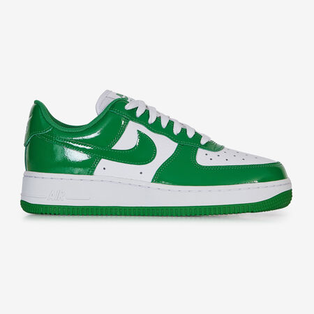 NIKE air force 1 AIR FORCE 1 LOW PATENT VERT/BLANC FEMME