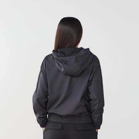 NIKE JACKET TRACKSUIT FZ ESS WVN NOIR/BLANC FEMME