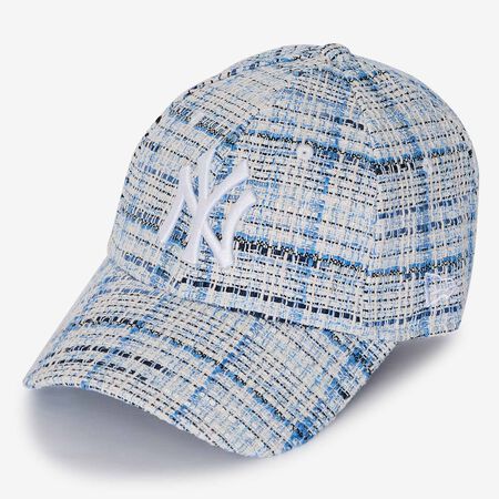 NEW ERA 9FORTY WOMEN NY TWEED BLAUW DAMES