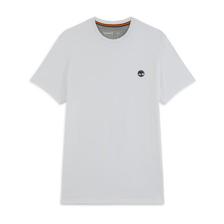 TIMBERLAND TEE SHIRT RIVER SMALL LOGO BLANC HOMME