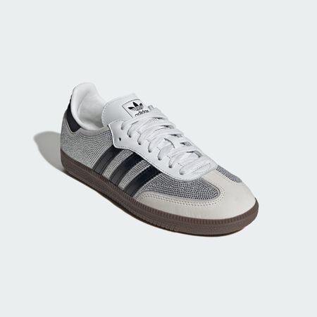 ADIDAS ORIGINALS samba SAMBA OG RHINESTONES ARGENT/NOIR DAMES