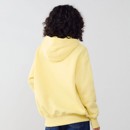 NIKE HOODIE PHOENIX LONG OVERSIZED JAUNE FEMME