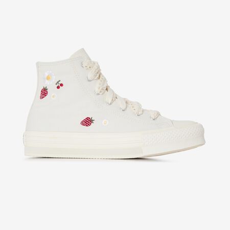 CONVERSE chuck taylor all star CHUCK TAYLOR EVA LIFT HI SUMMER BLANC/MULTICOLORE JUNIOR