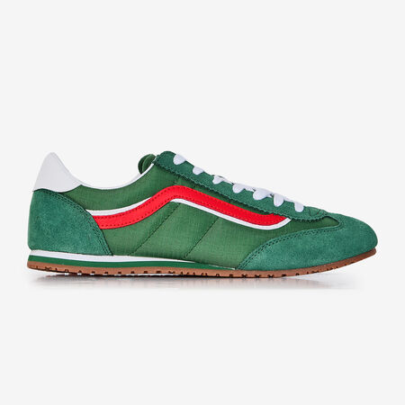 VANS SUPER LOWPRO VERT/ROUGE HOMME