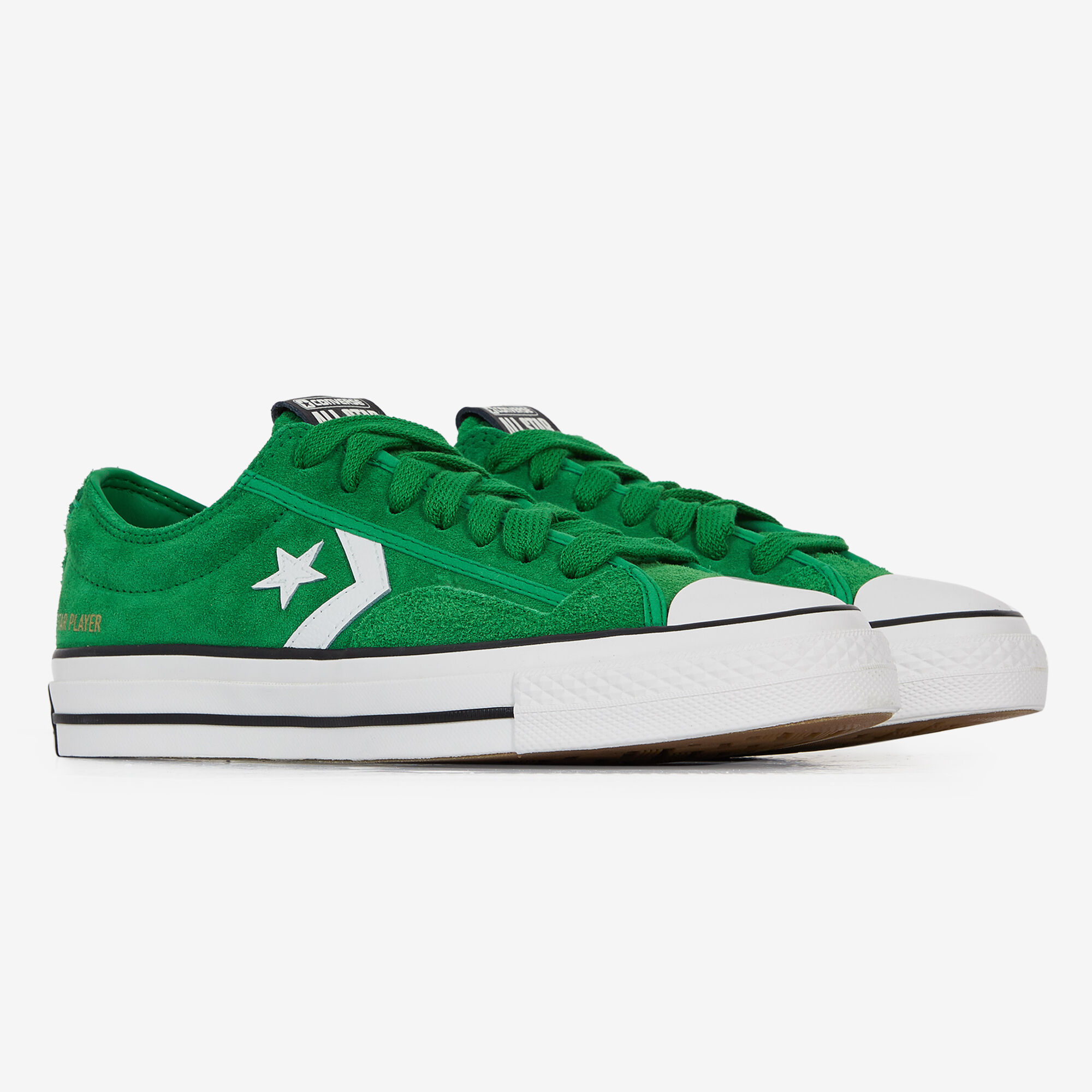 CONVERSE STAR PLAYER 76 VERT BLANC SNEAKERS HOMME Courir.be