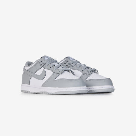 NIKE dunk DUNK LOW GRIS/BLANC CADET