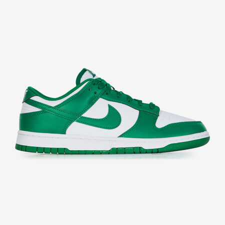 DUNK LOW : BLANC/VERT