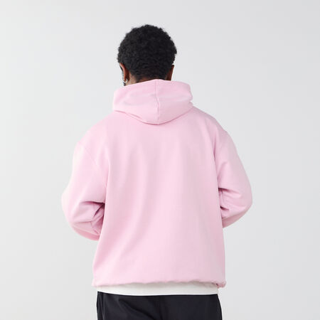 NEW BALANCE HOODIE EMBRO LOGO BOSTON 06 ROZE/ROOD HEREN