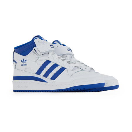 ADIDAS ORIGINALS forum FORUM MID BLANC/BLEU JUNIOR