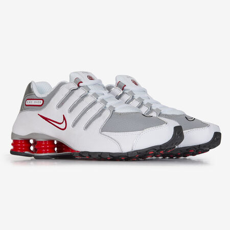 NIKE shox SHOX NZ BLANC/GRIS HEREN