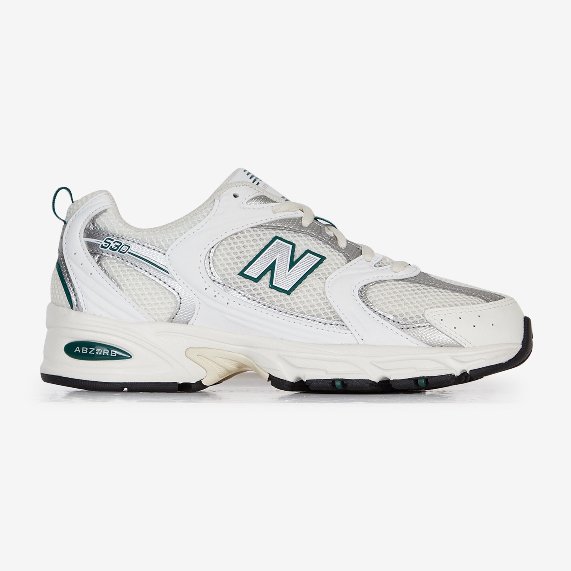 NEW BALANCE 530 BLANC ARGENT SNEAKERS FEMME Courir.be