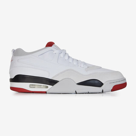 JORDAN AIR JORDAN 4 RM BLANC/ROUGE HOMME