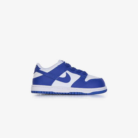 NIKE dunk DUNK LOW BLANC/BLEU BÉBÉ