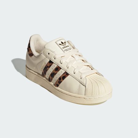 ADIDAS ORIGINALS superstar SUPERSTAR II CHEETAH BLANC/MARRON DAMES