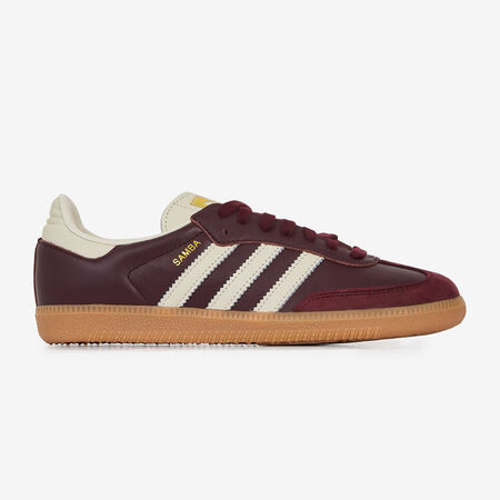 ADIDAS ORIGINALS samba SAMBA OG BORDEAUXROOD/BEIGE DAMES