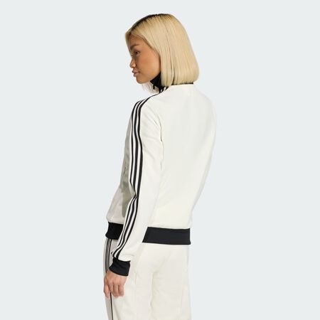 ADIDAS ORIGINALS JACKET FZ CLASSIC ECRU/NOIR DAMES