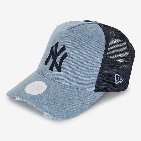 NEW ERA TRUCKER WOMEN NY DENIM BLEU/MARINE FEMME