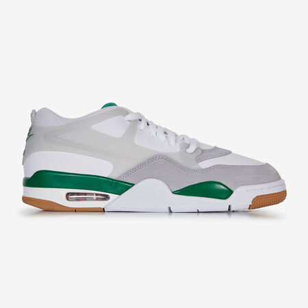 JORDAN AIR JORDAN 4 RM BLANC/VERT HOMME