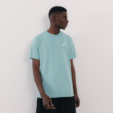 NIKE CLUB T-SHIRT BLAUW HEREN