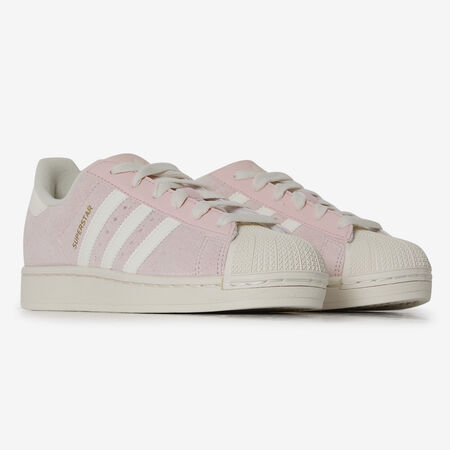 ADIDAS ORIGINALS superstar SUPERSTAR LEATHER ROSE/BLANC DAMES