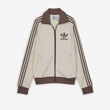 ADIDAS ORIGINALS JACKET FZ BECKENBAUER BEIGE/MARRON FEMME