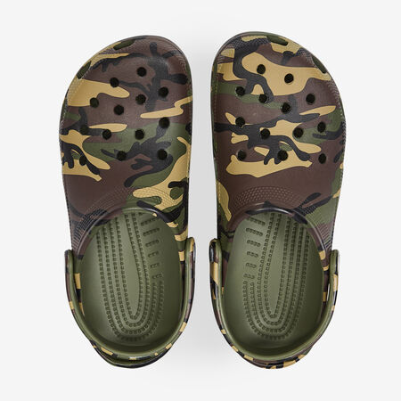 CROCS CLASSIC CLOG CAMO KAKI HOMME