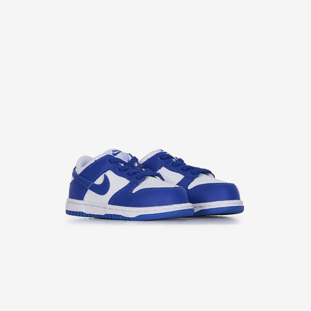 NIKE dunk DUNK LOW BLANC/BLEU BÉBÉ