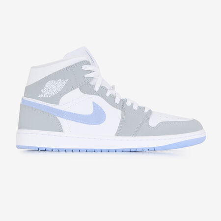 JORDAN air jordan 1 AIR JORDAN 1 MID GRIS/BLEU HEREN