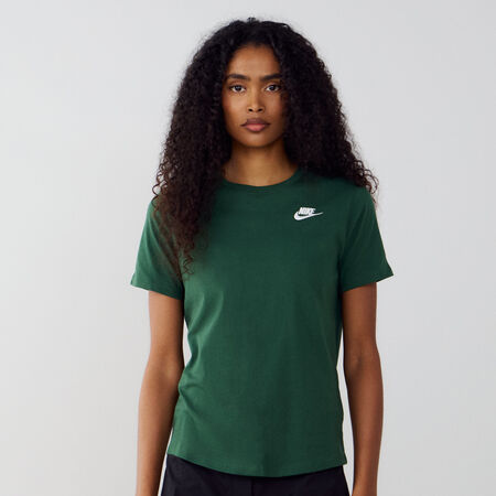 NIKE TEE SHIRT CLUB NOIR/BLANC FEMME