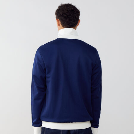 ADIDAS ORIGINALS JACKET FZ ADICOLOR CLASSICS MARINE/BLANC HOMME
