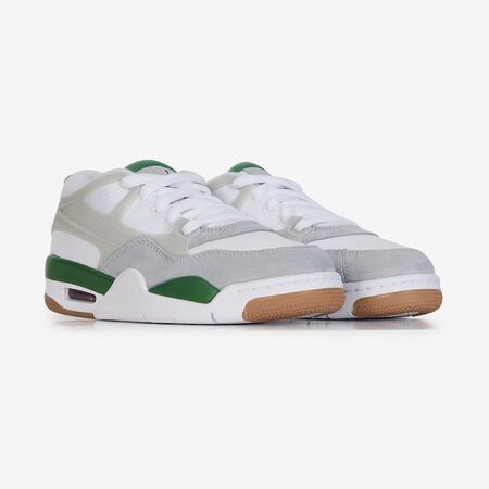JORDAN JORDAN 4 RM BLANC/VERT JUNIOR