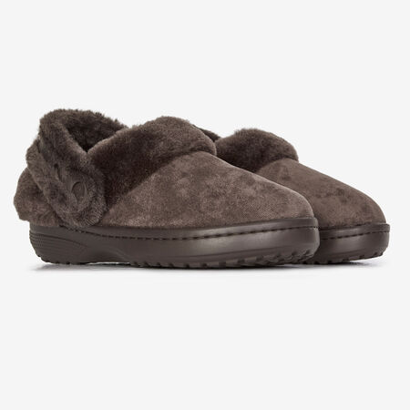 CROCS UNFURGETTABLE SUEDED CLOG MARRON DAMES