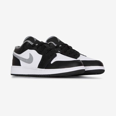 JORDAN AIR JORDAN 1 LOW BLANC/NOIR JUNIOR
