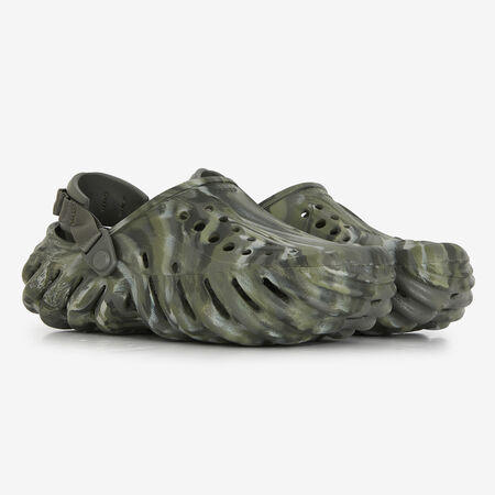 CROCS ECHO CLOG MARBLED VERT HEREN