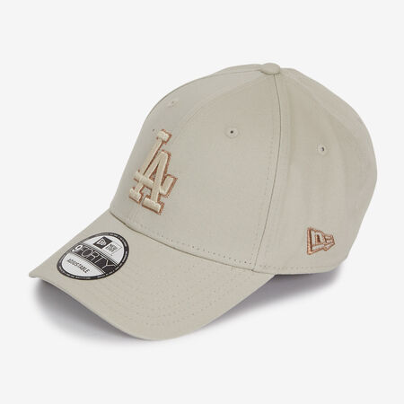 NEW ERA 9FORTY LA METALLIC OUTLINE BEIGE HOMME
