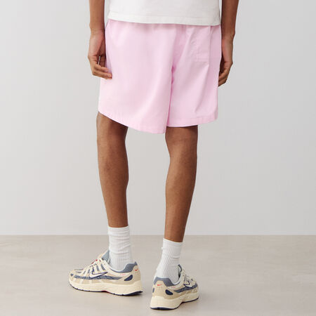 NIKE SHORT CLUB FLOW ROSE/BLANC HEREN
