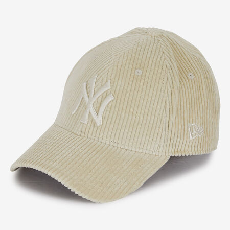 NEW ERA 9FORTY WOMEN NY CORDUROY BEIGE HEREN