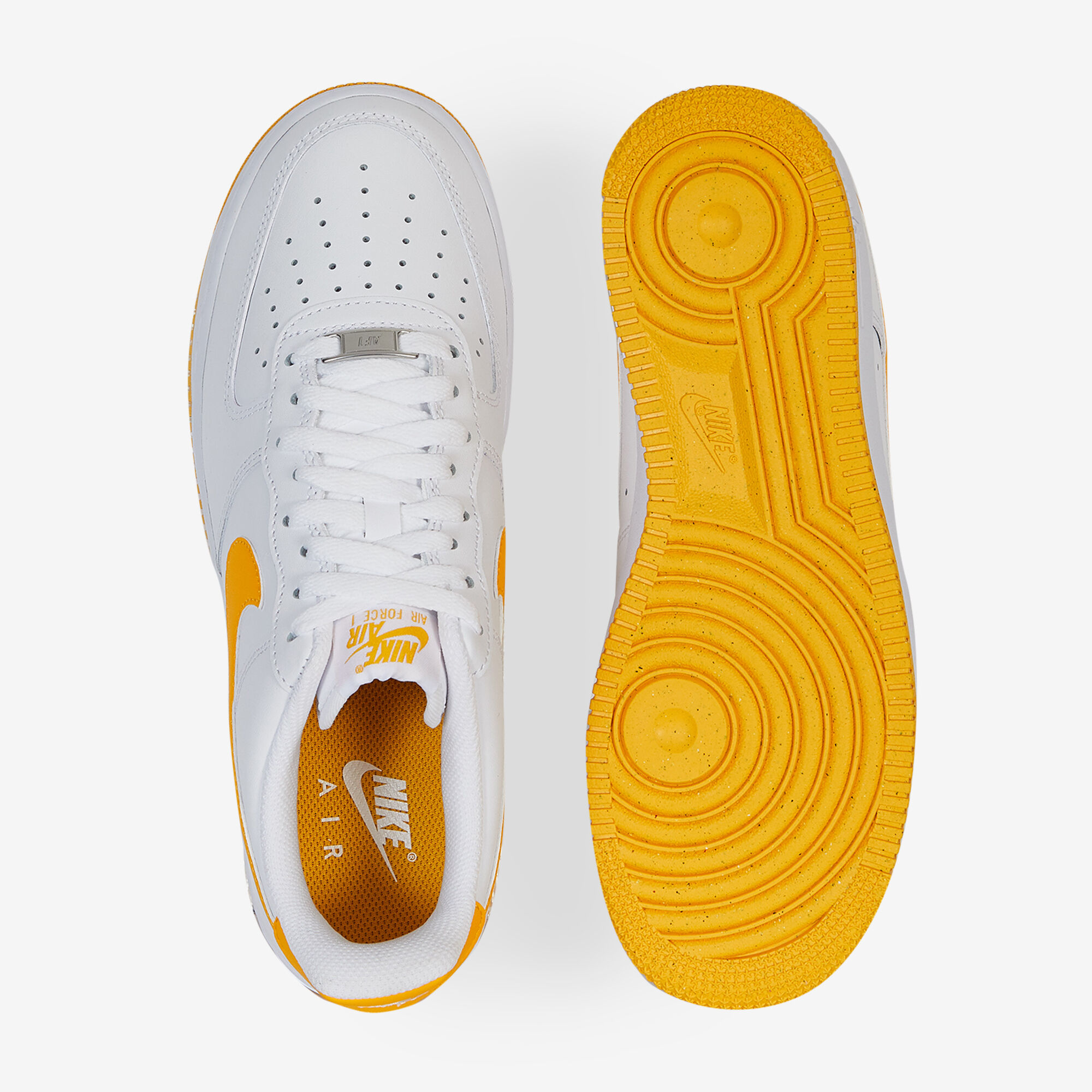 Nike air force blanche et jaune shop