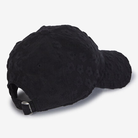 NEW ERA 9FORTY WOMEN NY FLORAL TOWELLING NOIR DAMES