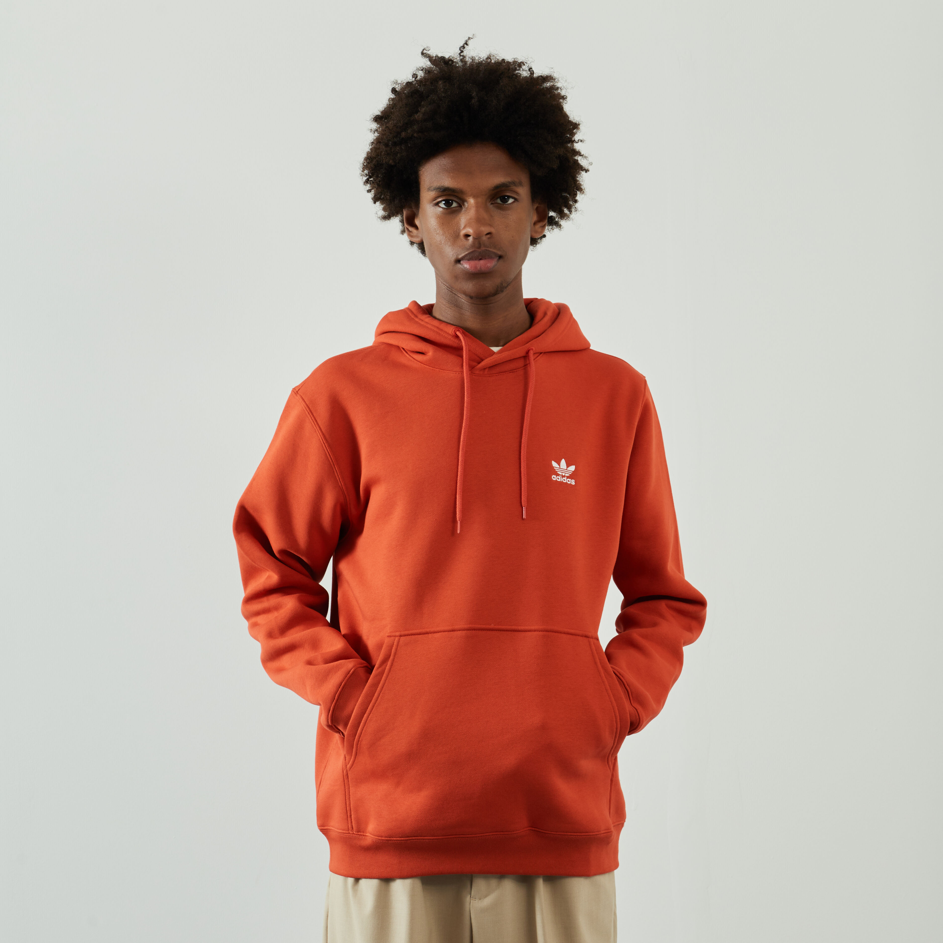 Adidas hoodie oranje sales