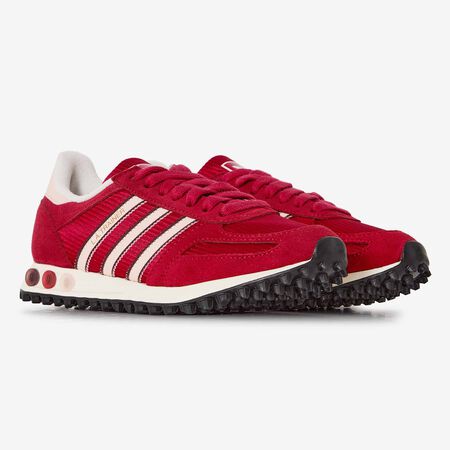 ADIDAS ORIGINALS LA TRAINER OG ROUGE/ROSE FEMME