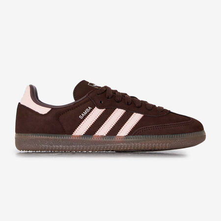 ADIDAS ORIGINALS samba SAMBA OG MARRON/ROSE DAMES